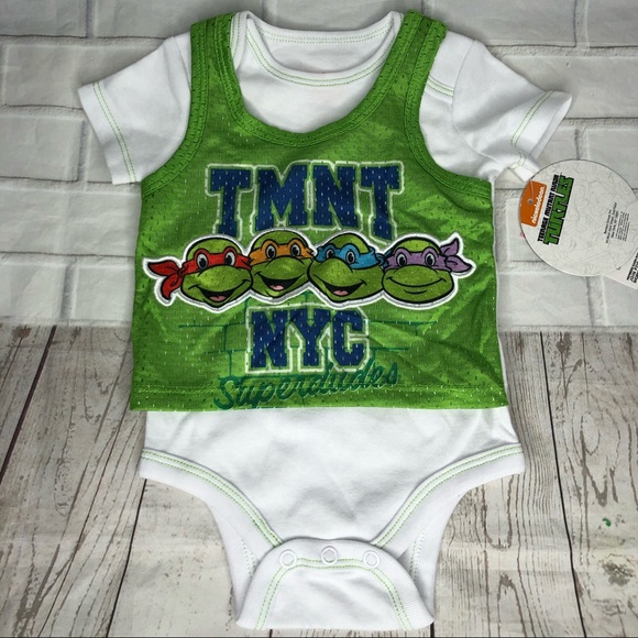 Nickelodeon Other - TMNT Classic Short Sleeves Onesie